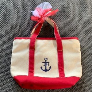 Mark and Graham embroidered tote